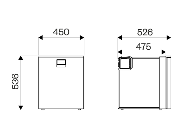 Компрессорный холодильник Indel B Cruise 65 Drawer 12/24V